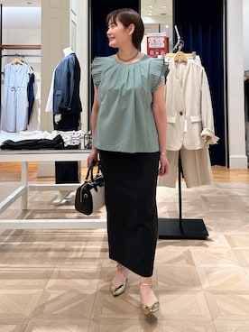 minaさん(レディース・157cm)の春コーディネート