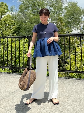 minaさん(レディース・157cm)の春コーディネート
