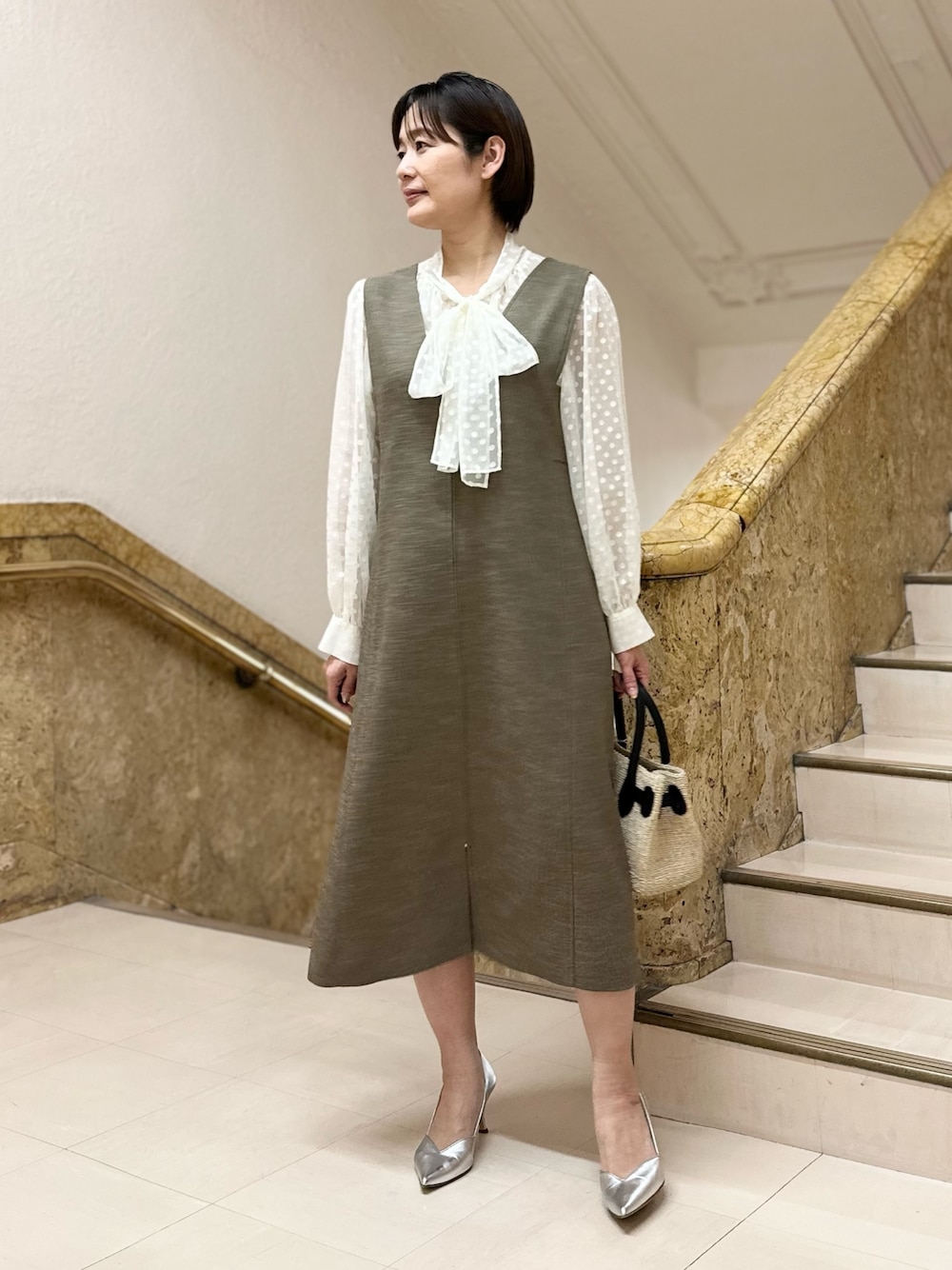 NOLLEY'S（ノーリーズ）の「2WAYシアーリボンブラウス（シャツ