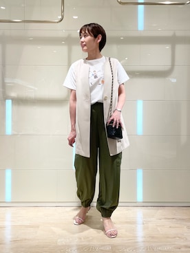 minaさん(レディース・157cm)の春コーディネート