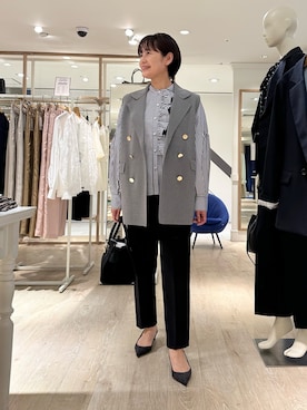 minaさん（骨格ストレート・レディース・157cm）の秋コーディネート