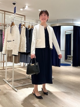 minaさん（レディース・157cm）の冬コーディネート