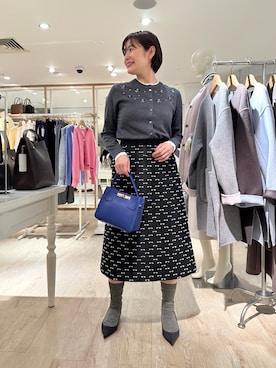 minaさん（レディース・157cm）の冬コーディネート