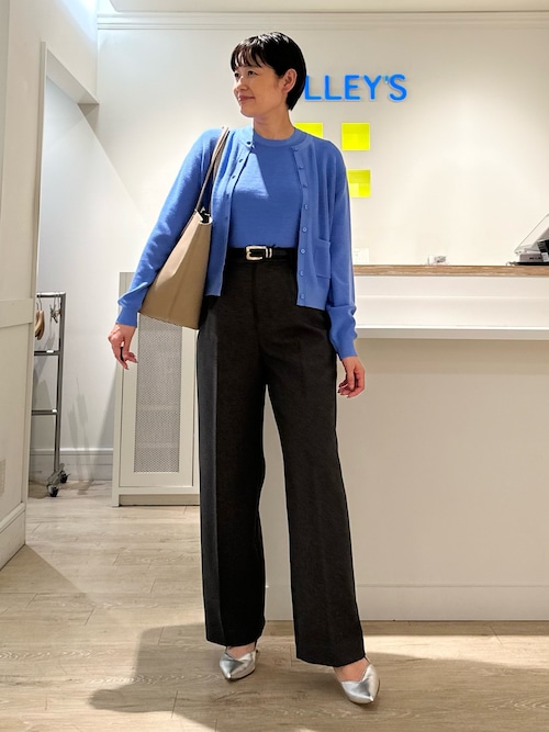 NOLLEY'S　ワイドパンツ　雑誌掲載商品　半額以下です！ セール】ウォッシャブル裏起毛イージーワイドパンツ（その他