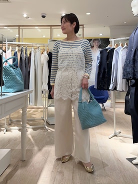 minaさん（レディース・157cm）の春コーディネート