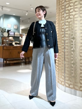 minaさん（レディース・157cm）の秋コーディネート