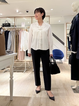 minaさん（骨格ストレート・レディース・157cm）の秋コーディネート
