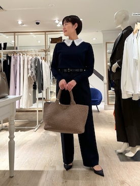 minaさん（骨格ストレート・レディース・157cm）の秋コーディネート