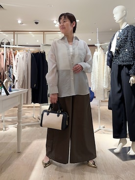 minaさん（レディース・157cm）の春コーディネート