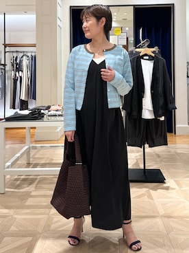 「grace grace （グラスグラス）のアイテム」を使った、minaさん（レディース・157cm）の夏コーディネート