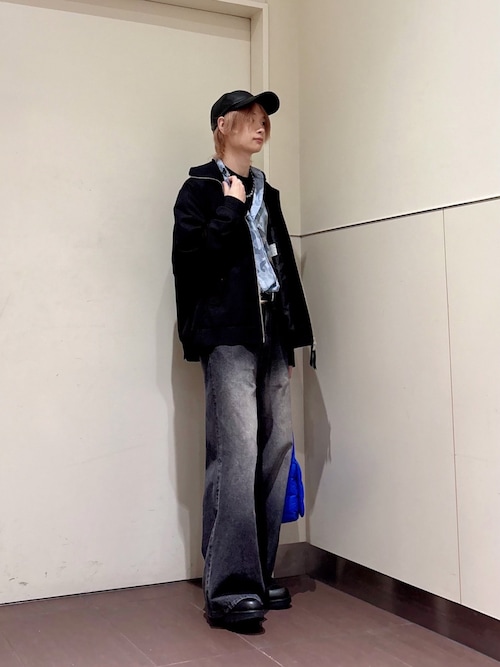 シアーフラワーシャツ