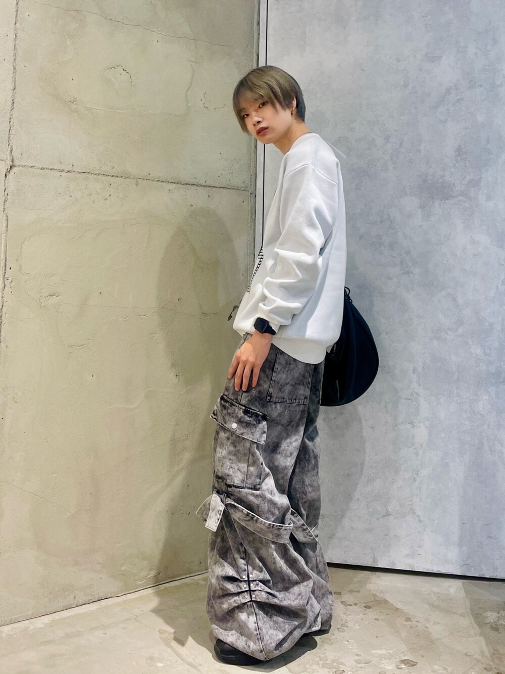 ◇K'PJT by Aoi FANCY DENIM PANTSを使ったショップスタッフのメンズ