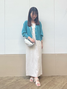 「Te chichi（テチチ）のアイテム（その他）」を使った、Rukaさん（レディース・158cm）の夏コーディネート