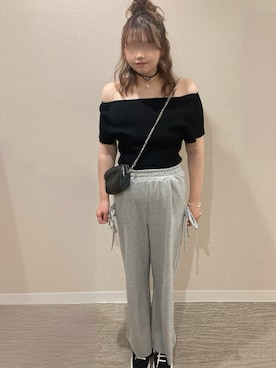 「CLANE（クラネ）のアイテム」を使った、TNKᡣ𐭩さん（レディース・167cm）の夏コーディネート