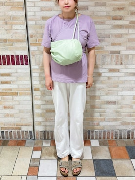 「アイテム（パンツ）」を使った、TNKᡣ𐭩さん（レディース・167cm・40代）の夏コーディネート