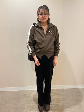 「アイテム（その他アウター）」を使った、TNKᡣ𐭩さん（レディース・167cm）の秋コーディネート