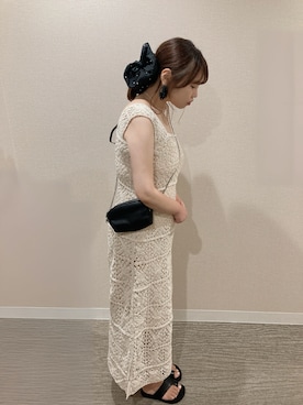 「アイテム（ワンピース/ドレス）」を使った、TNKᡣ𐭩さん（レディース・167cm・40代）の夏コーディネート