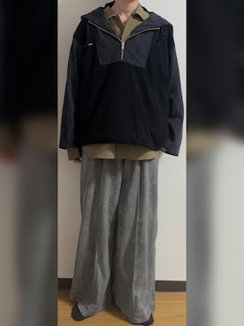 「アイテム（モッズコート）」を使った、GFYさん（メンズ・167cm）の秋コーディネート