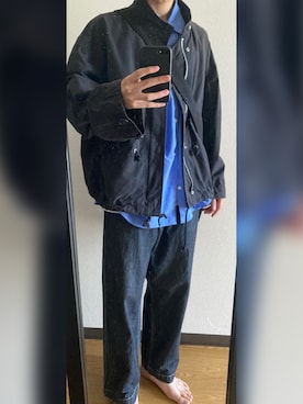 「LIDNM（リドム）のアイテム」を使った、GFYさん（メンズ・167cm）の秋コーディネート