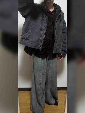 「CASPER JOHN（キャスパージョン）のアイテム（その他パンツ）」を使った、GFYさん（メンズ・167cm）の秋コーディネート