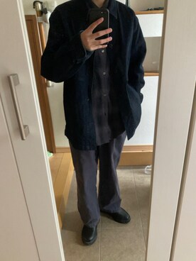 「春服デビュー宣言」｜「アイテム（セットアップ）」を使った、GFYさん（メンズ・167cm）の春コーディネート