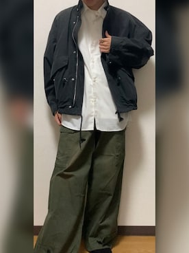 「EMMA  CLOTHES」｜「アイテム（ジャケット/アウター）」を使った、GFYさん（メンズ・167cm）の秋コーディネート