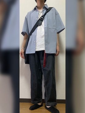 「epnok」｜GFYさん（メンズ・167cm）の春コーディネート