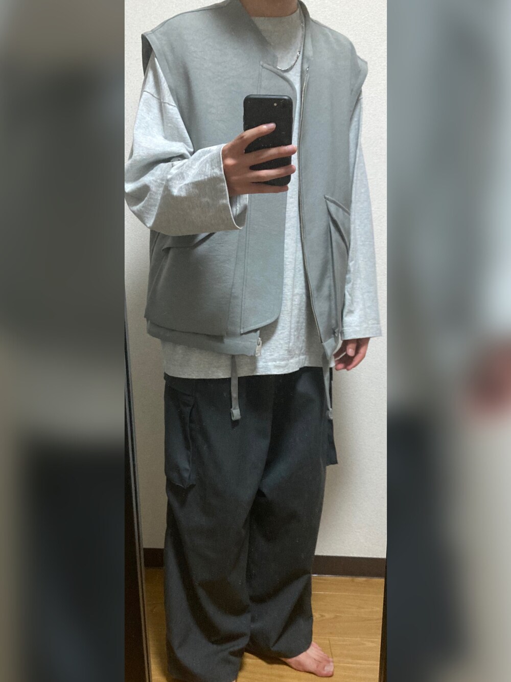 リドム　LIDNM　DETACHABLE FLIGHT BLOUSON　M
