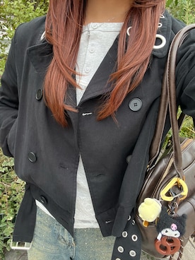 「SHAGGIE（シャギー）のアイテム」を使った、Hohoさん（レディース・157cm）の春コーディネート