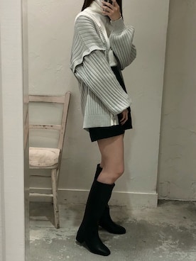 yuumiさん（レディース・163cm）の冬コーディネート