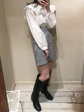 yuumiさん（レディース・163cm）の冬コーディネート