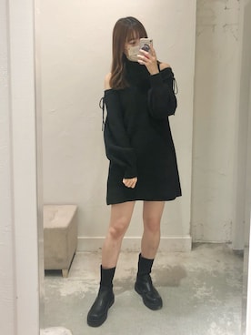 yuumiさん（レディース・163cm）の冬コーディネート