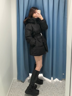 yuumiさん（レディース・163cm）の冬コーディネート