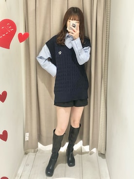 yuumiさん（レディース・163cm）の冬コーディネート