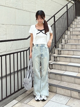 「アイテム（アンサンブル）」を使った、yuumiさん（レディース・163cm）の夏コーディネート