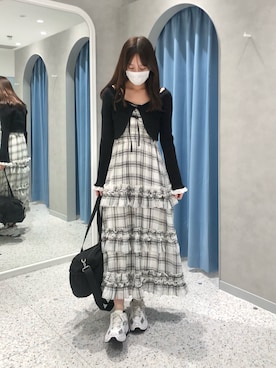 「OLIVE des OLIVE（オリーブデオリーブ）のアイテム」を使った、yuumiさん（レディース・163cm）の春コーディネート