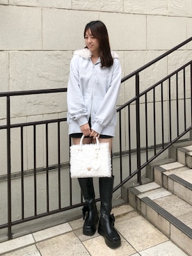 「イエベ春」｜yuumiさん（レディース・163cm）の冬コーディネート