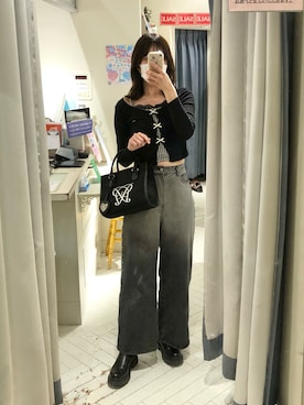 「骨格ナチュラル」｜yuumiさん（レディース・163cm）の冬コーディネート