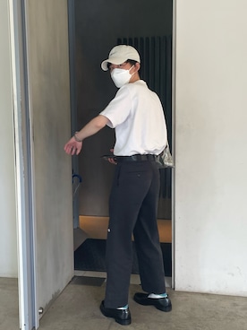 「HARUTA」｜「アイテム（帽子）」を使った、ymyouthさん（メンズ・175cm）の秋コーディネート