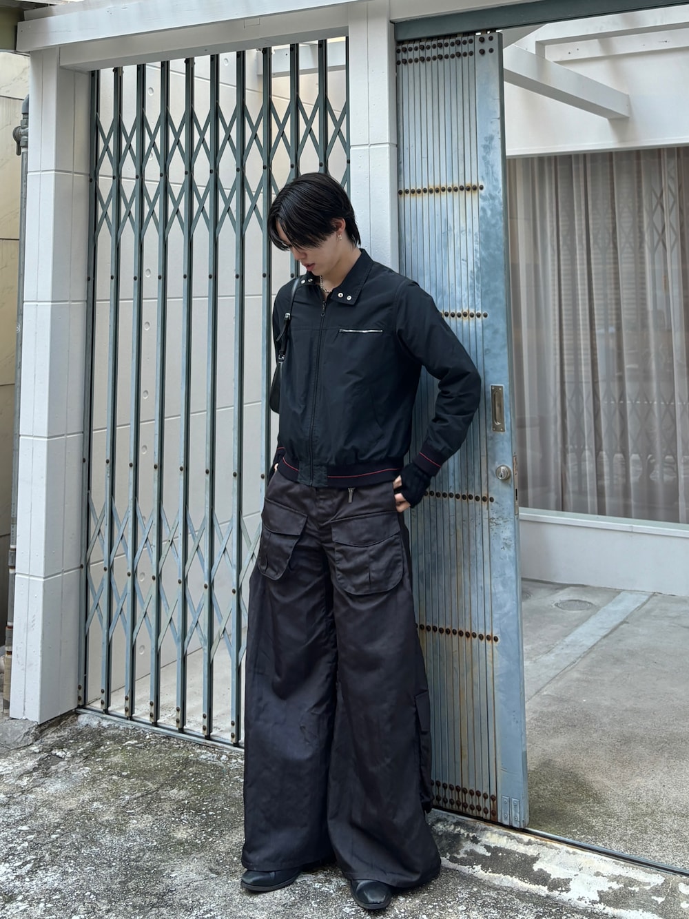 JIL SANDERのナイロンジャケットを使った人気ファッション