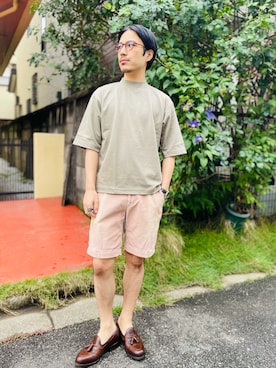 「アイテム（その他パンツ）」を使った、naoya【相互】さん（メンズ・167cm）の夏コーディネート