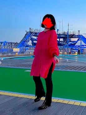 ロシアンチェリー子さん（レディース・155cm）の秋コーディネート