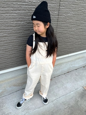 「MOUSSY（マウジー）のアイテム」を使った、アンリンさん（キッズ・125cm）の春コーディネート
