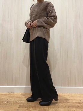 「DRESKIP（ドレスキップ）のアイテム（ブーツ）」を使った、kanaaaさん（レディース・147cm）の秋コーディネート