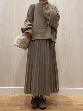 「DRESKIP（ドレスキップ）のアイテム（バッグ）」を使った、kanaaaさん（レディース・147cm）の秋コーディネート