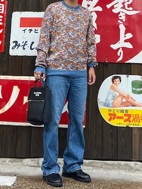 「Acne Studios（アクネストゥディオズ）のアイテム（バッグ）」を使った、1zuusan10さん（メンズ・168cm）の秋コーディネート