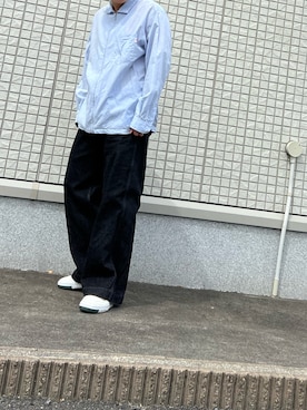 「DANTON（ダントン）のアイテム（トップス）」を使った、1zuusan10さん（メンズ・168cm）の春コーディネート