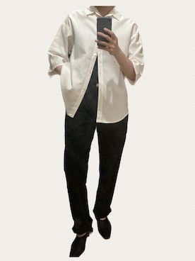 「UNDERSON UNDERSON（アンダーソン アンダーソン）のアイテム（トップス）」を使った、mapetitefilleさん（レディース・163cm）の夏コーディネート