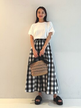 NATSUKIさん（レディース・166cm）の春コーディネート
