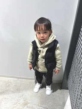 「H&M（エイチ・アンド・エム）のアイテム（パンツ）」を使った、Reo   Rito Ruiさん（キッズ・100cm）の夏コーディネート